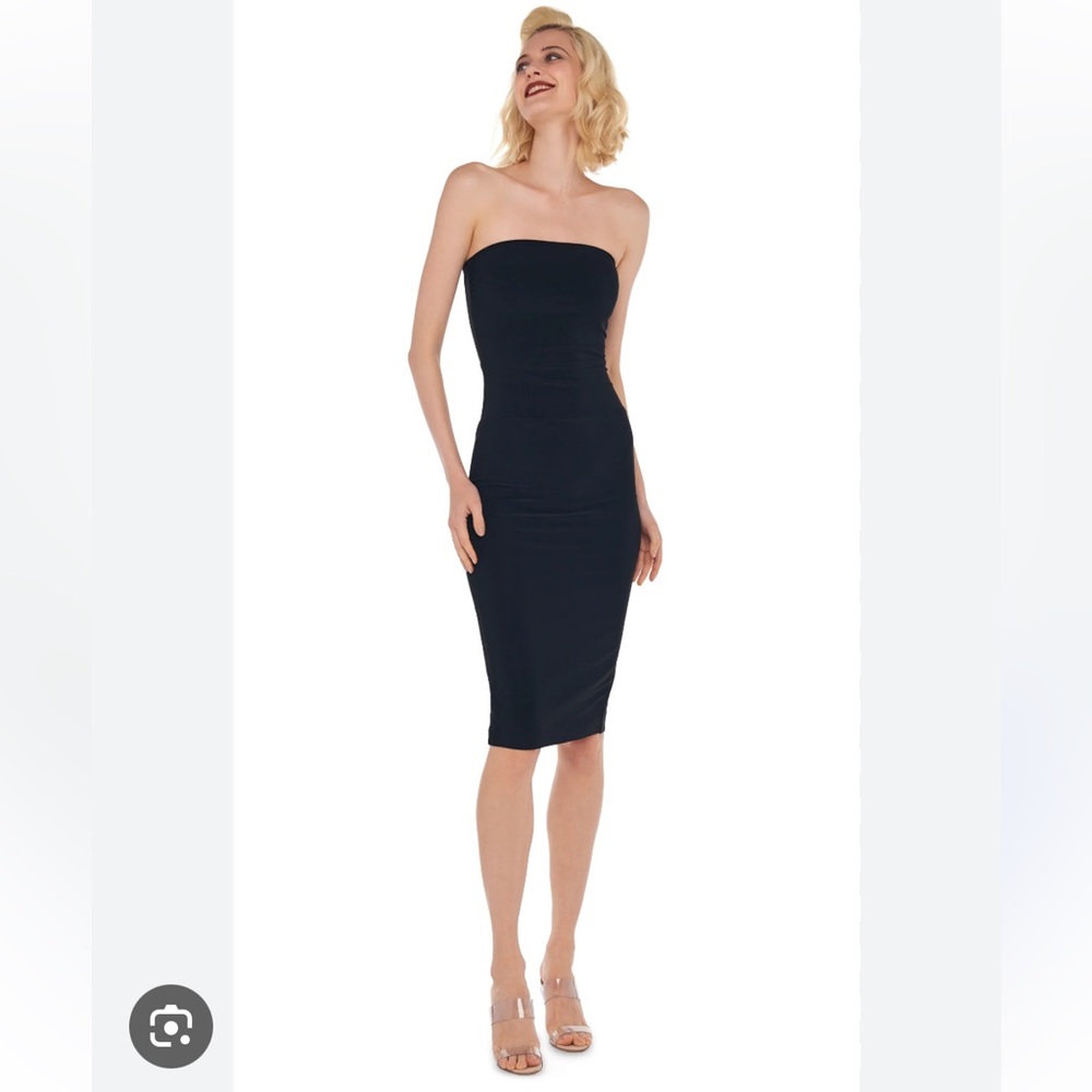 Gap Y2K Side Stripe Strapless Dress Sz 4